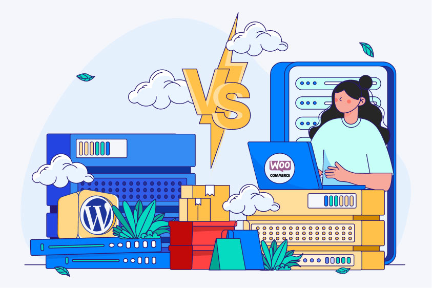 تفاوت هاست وردپرس و ووکامرس چیست؟ بررسی کاربرد و مزایا